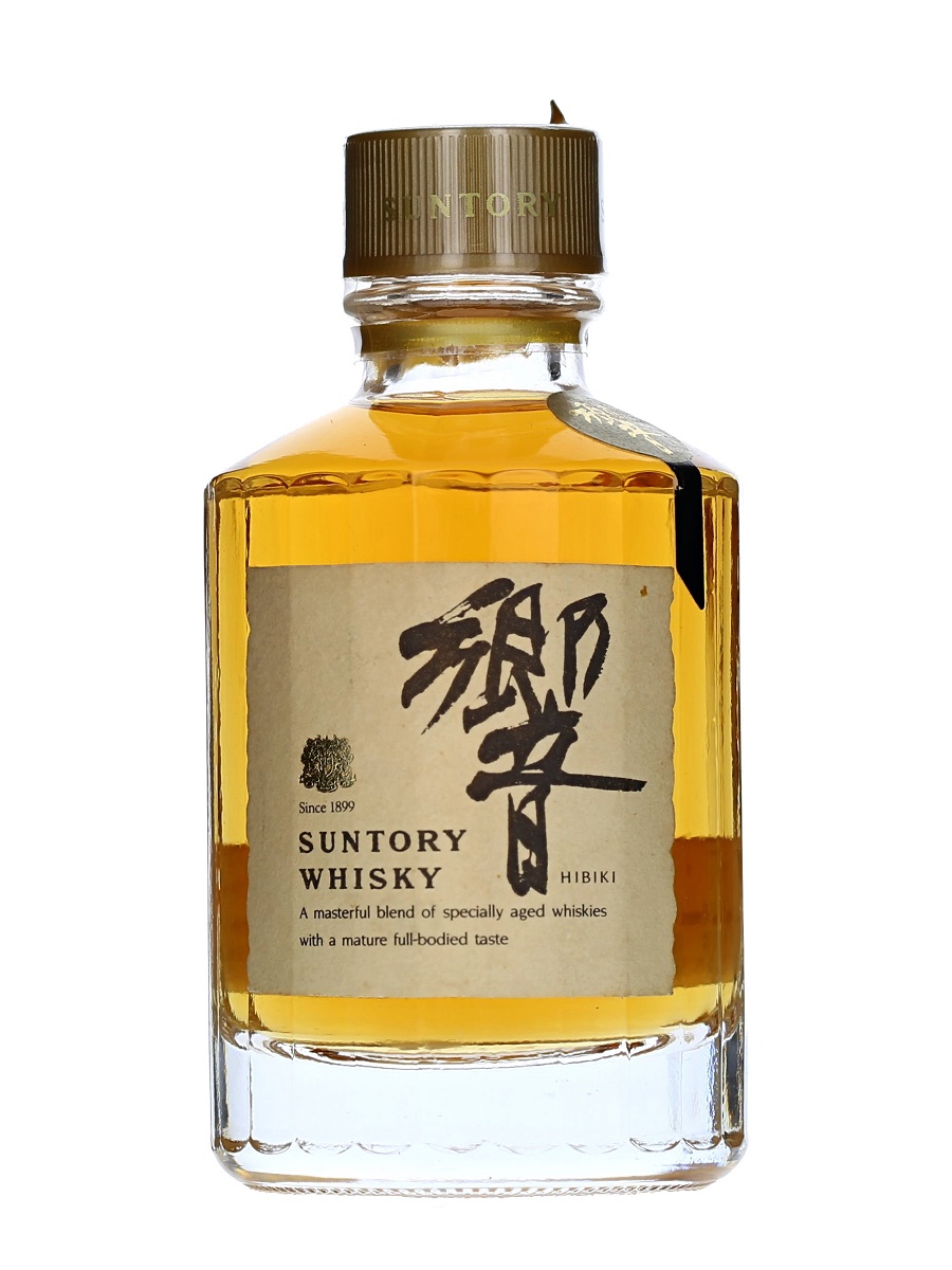 響 17年 表記無し 旧ボトル (金キャップ) 50ml / 43% - 歌舞伎