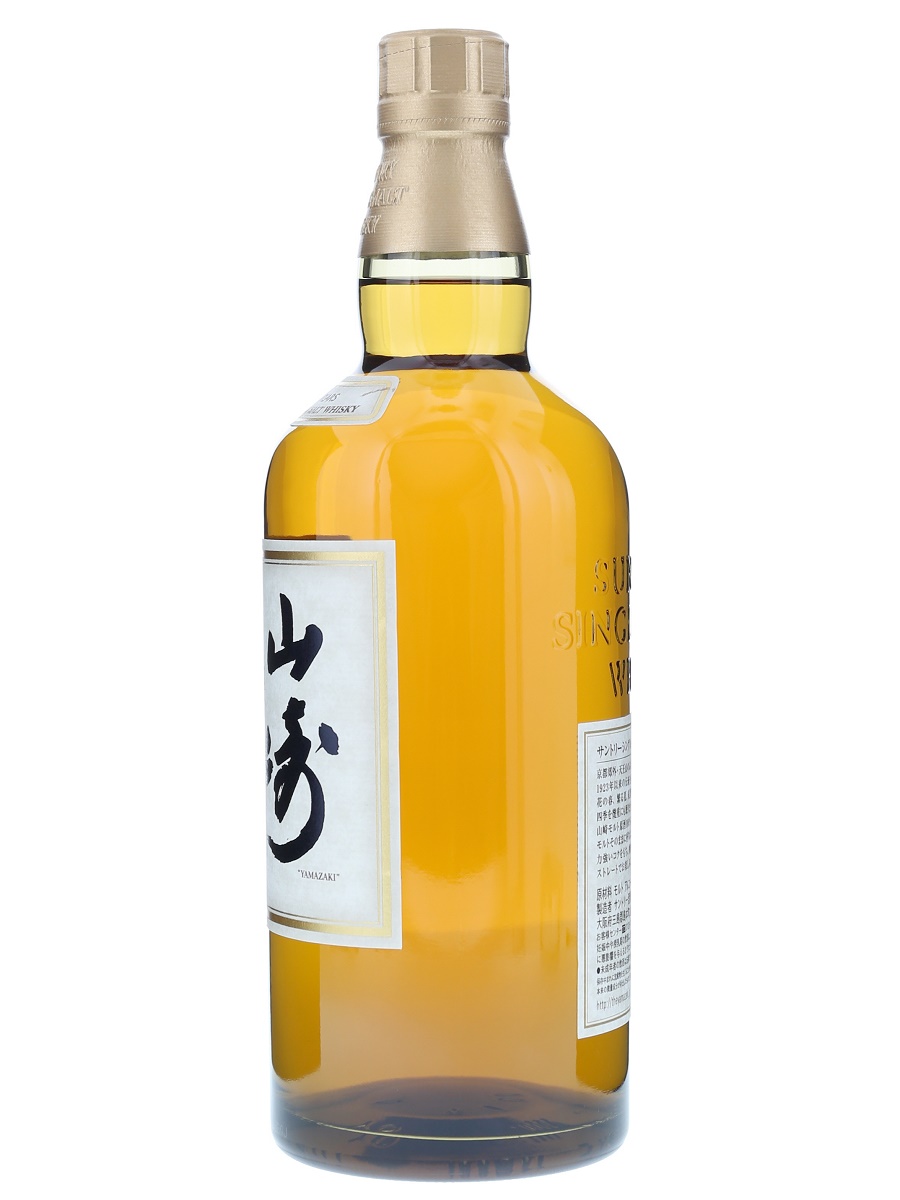 山崎 10年 シングル モルト 白ラベル 700ml / 40% - 歌舞伎ウイスキー 