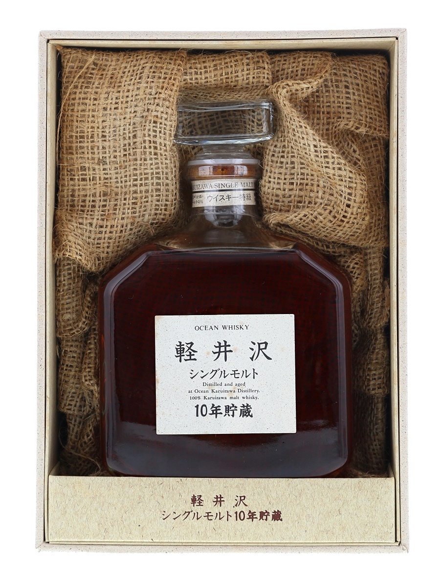 OCEAN WHISKY 軽井沢 シングルモルト 10 年貯蔵 軽井沢 10年 シングル
