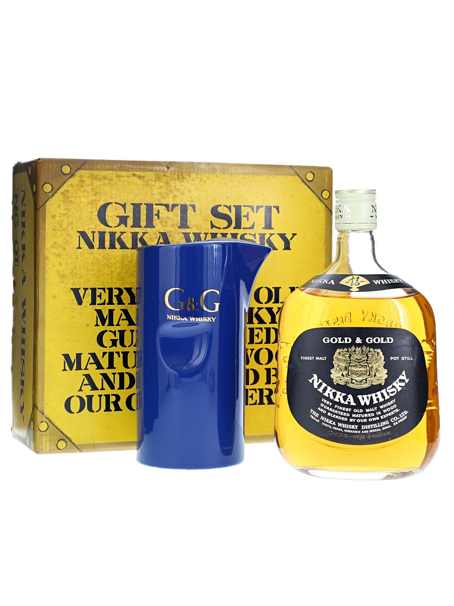 ニッカ G&G 特級表記 水差し付き 760ml / 43% - 歌舞伎