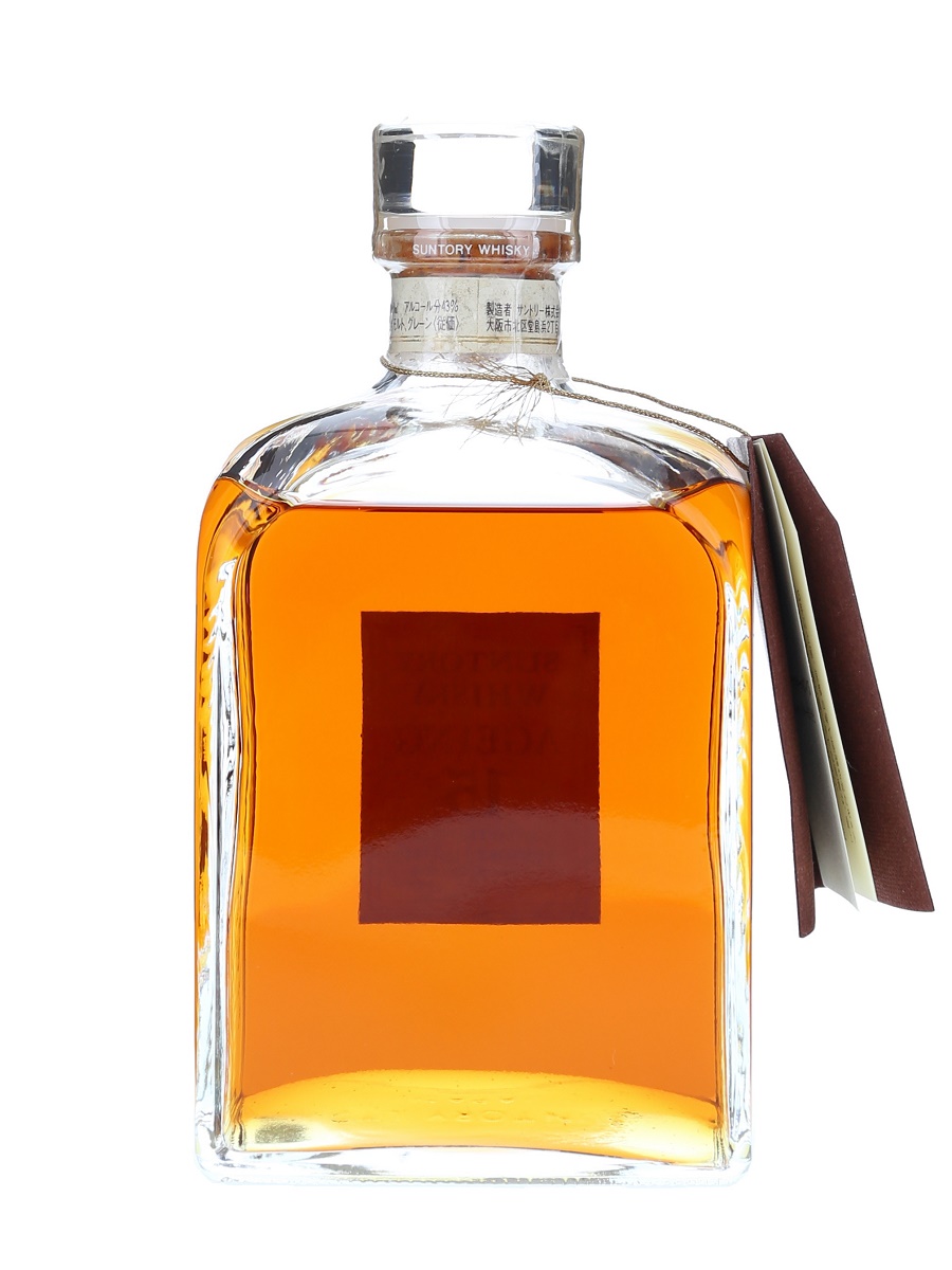 Suntory Ageing 15 Year Bot. Pre1989 (Wooden Box ) 75cl / 43