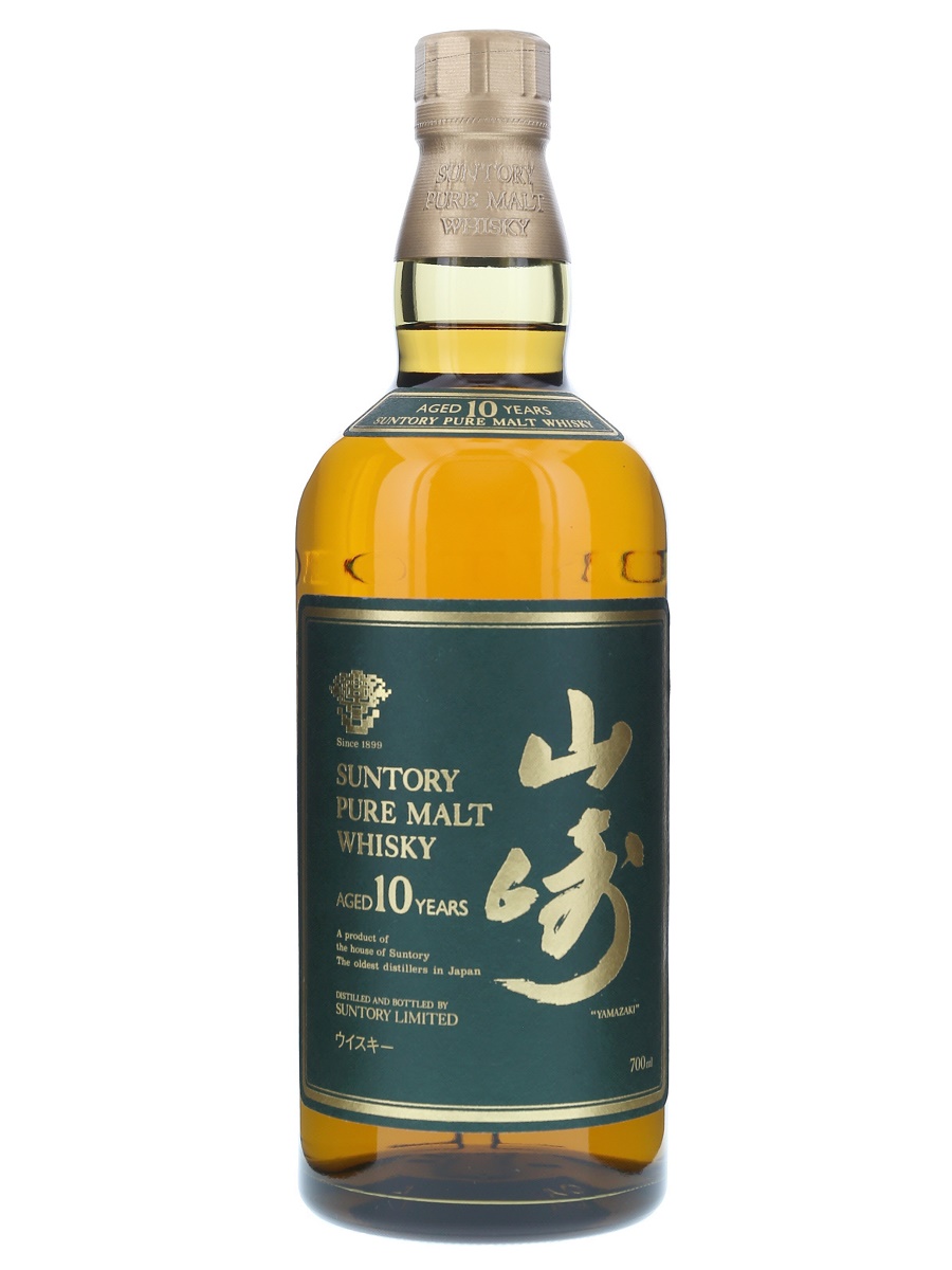 Suntory 山崎 10年 ピュアモルトウイスキー 700ml 山崎 10年 ピュア モルト 緑ラベル 700ml / 40% - 歌舞伎ウイスキー