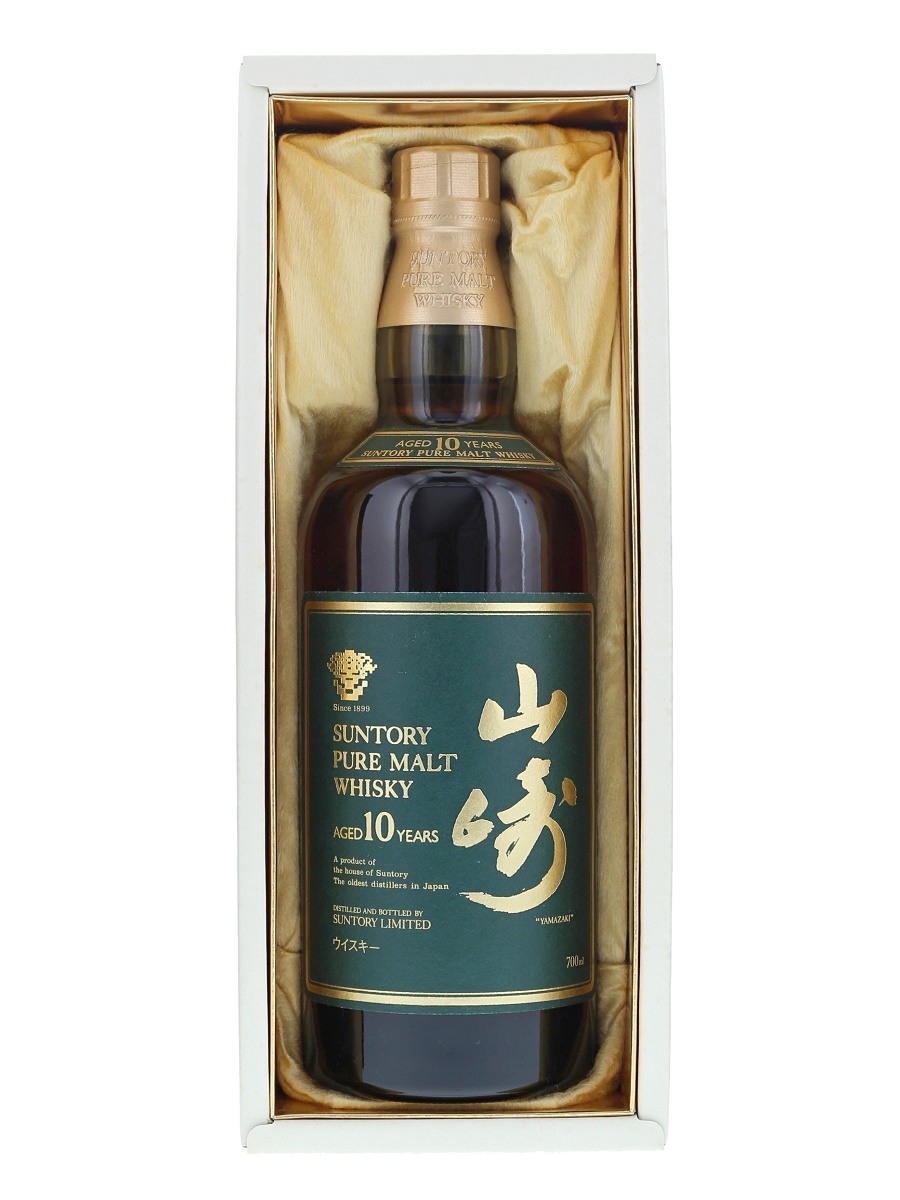 山崎 10年 ピュア モルト 緑ラベル 700ml / 40% - 歌舞伎ウイスキー