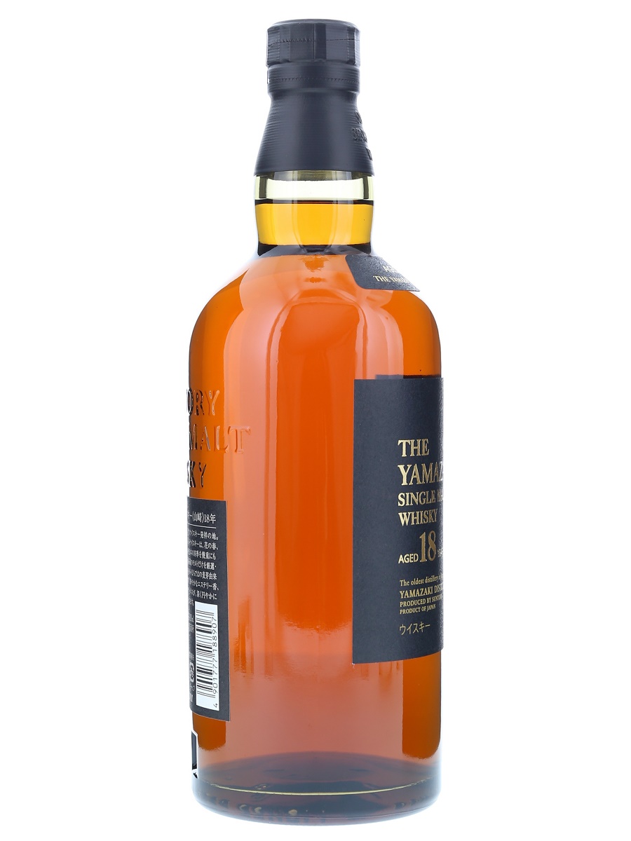 山崎 18年 シングル モルト 旧タイプ 箱付 700ml / 43% - 歌舞伎