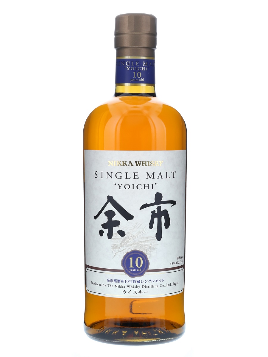 余市 10年 シングル モルト (ギフト箱) 700ml/ 45% - 歌舞伎