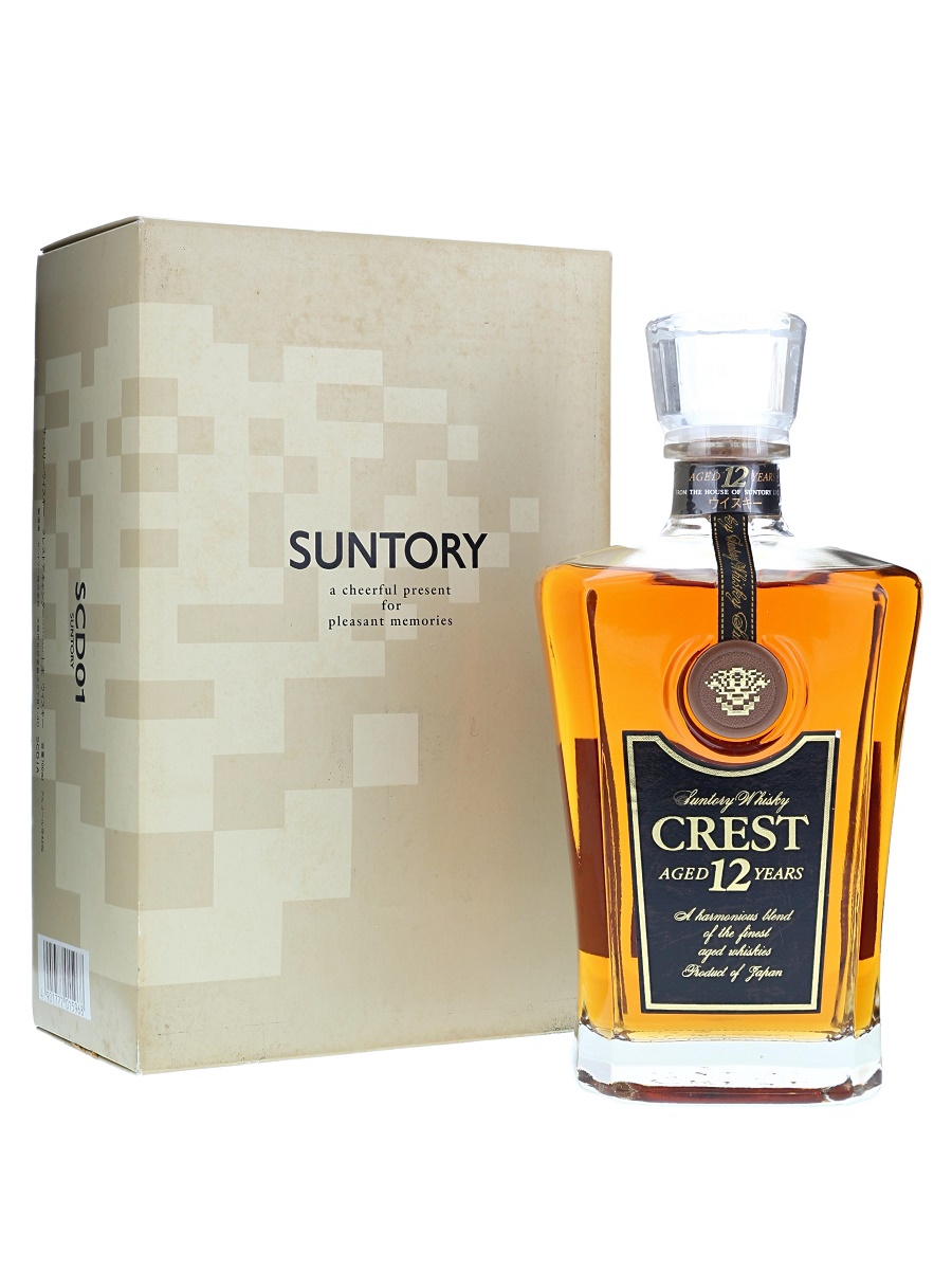 Suntory Crest Blended Whisky 12 Year 70cl / 43