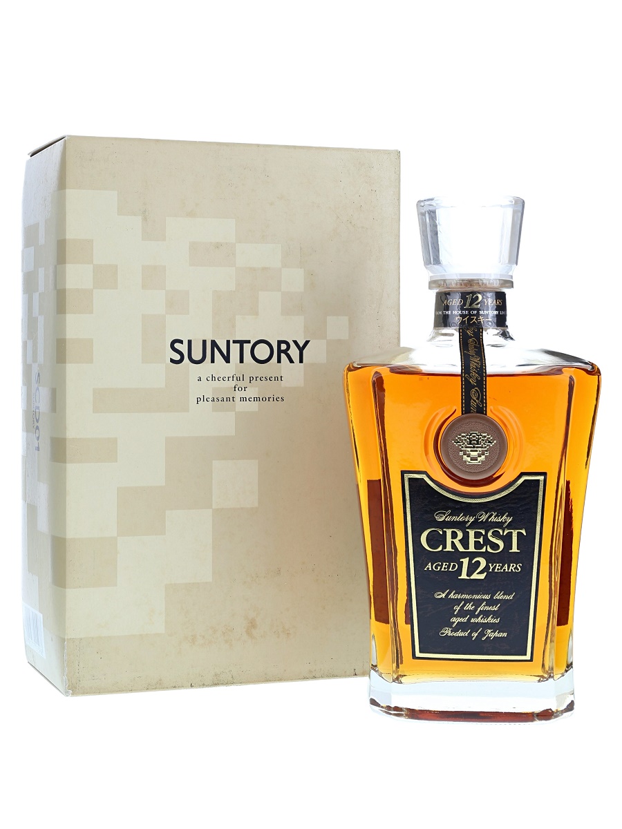 サントリー クレスト 12年 700ml / 43% - 歌舞伎ウイスキー 日本の