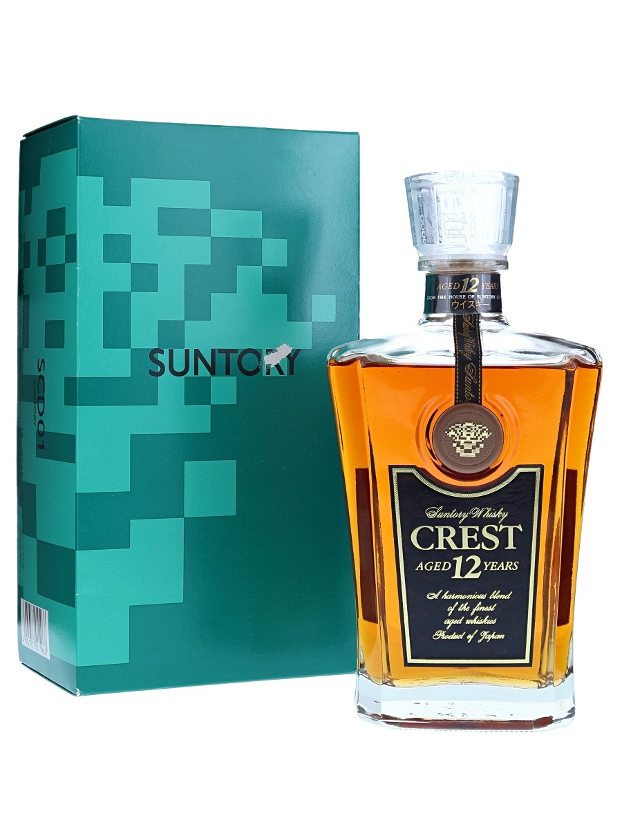 サントリー クレスト 12年 700ml / 43% - 歌舞伎ウイスキー 日本の
