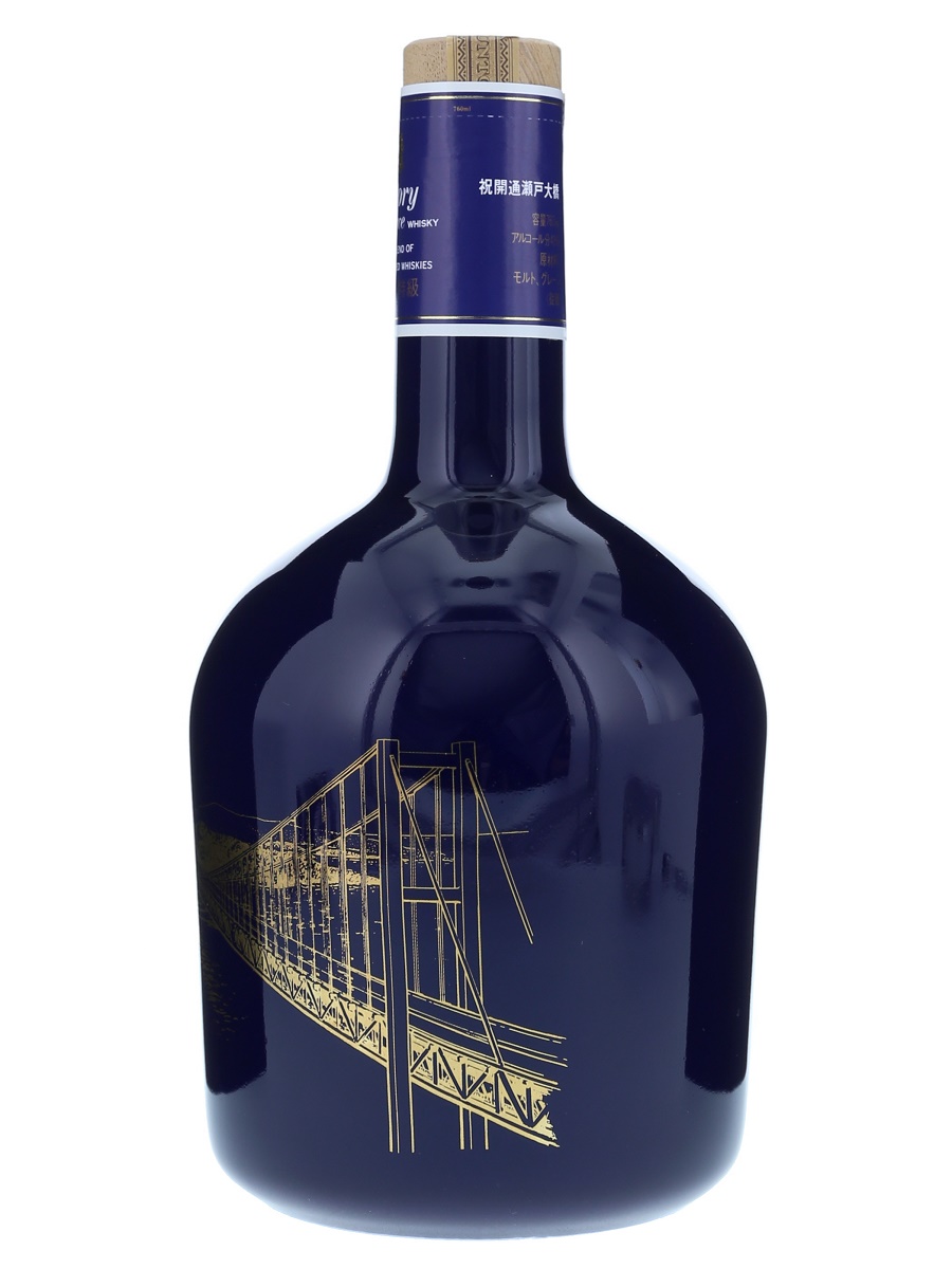 三得利调和型威士忌Reserve 瀬戸大橋陶器760ml / 43% - 歌舞伎威士忌ー