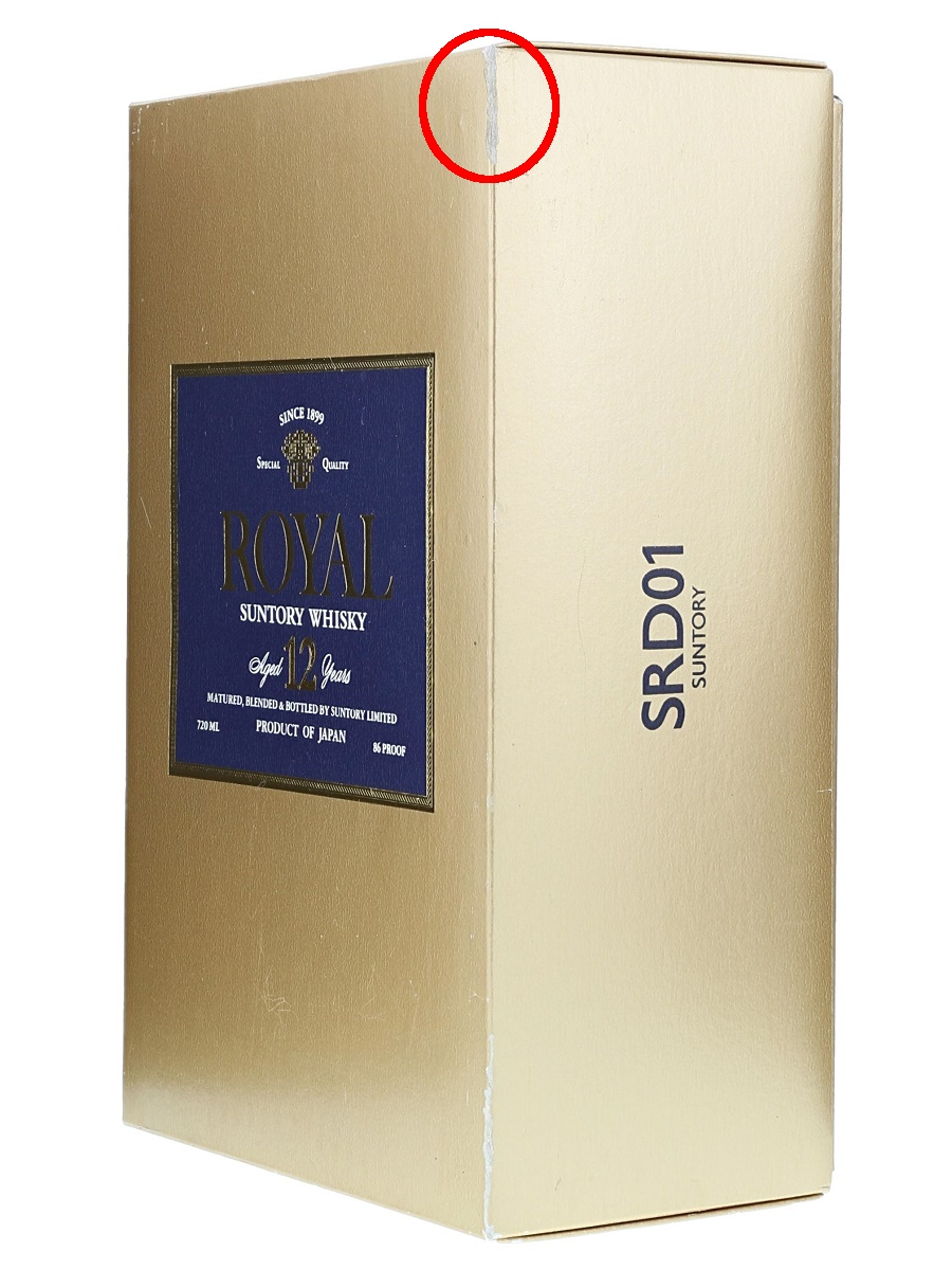 サントリー ローヤル 12年 プレミアム ギフト箱付 720ml / 43