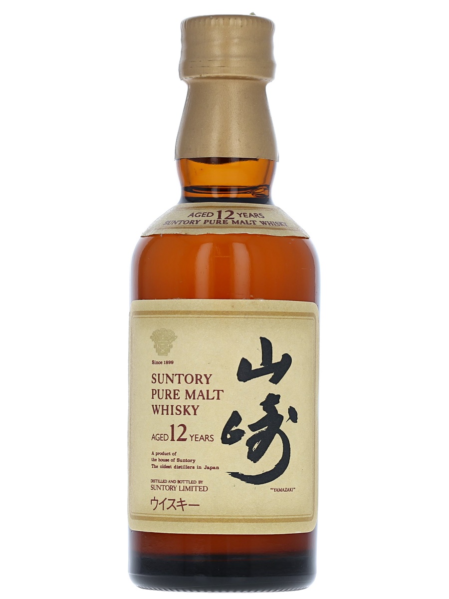 山崎 12年 ピュア モルト 50ml / 43% - 歌舞伎ウイスキー 日本の