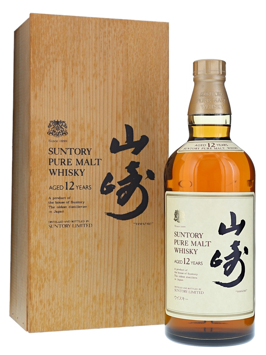 12年熟成のサントリー山崎ピュアモルトウイスキー、750ml、アルコール43% SUNTORY サントリー 山崎12年 ピュアモルト お酒 アルコール 43