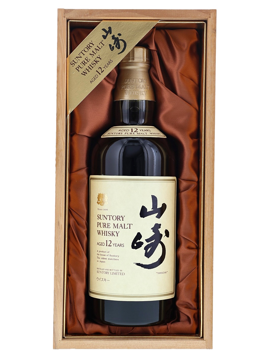 山崎 12年 ピュア モルト 750ml/ 43% - 歌舞伎ウイスキー 日本の