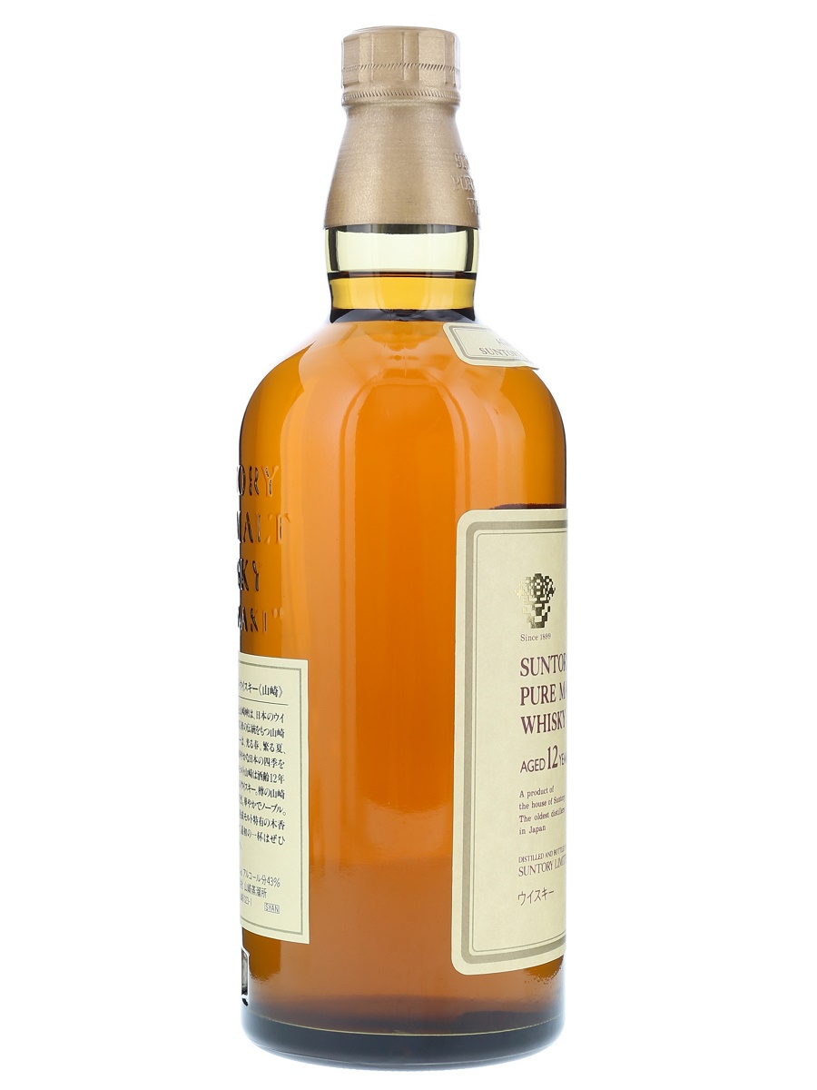 山崎 12年 ピュアモルトウイスキー 700ml 山崎 12年 ピュア モルト 700ml / 43% - 歌舞伎ウイスキー 日本