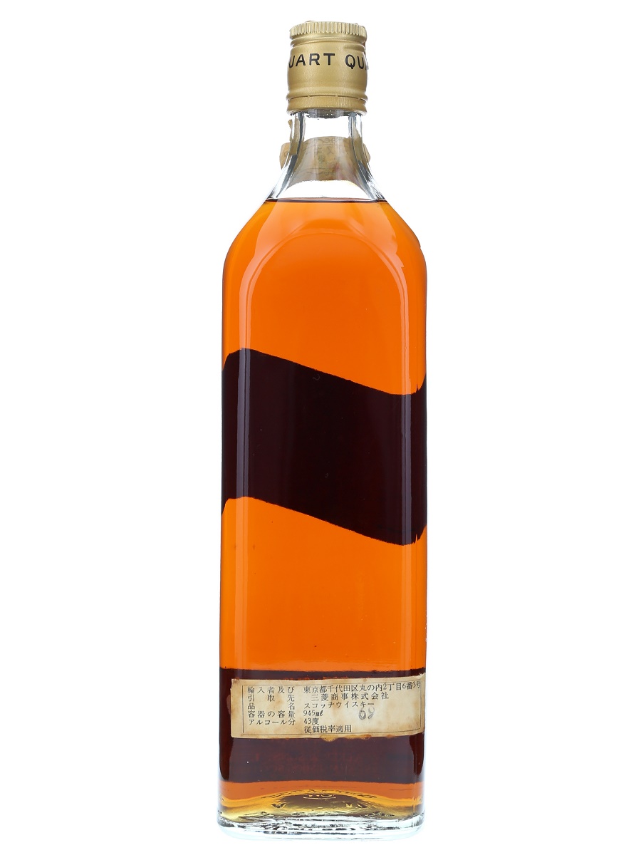 ジョニーウォーカー 黒ラベル 特級表記 945ml/ 43% - 歌舞伎