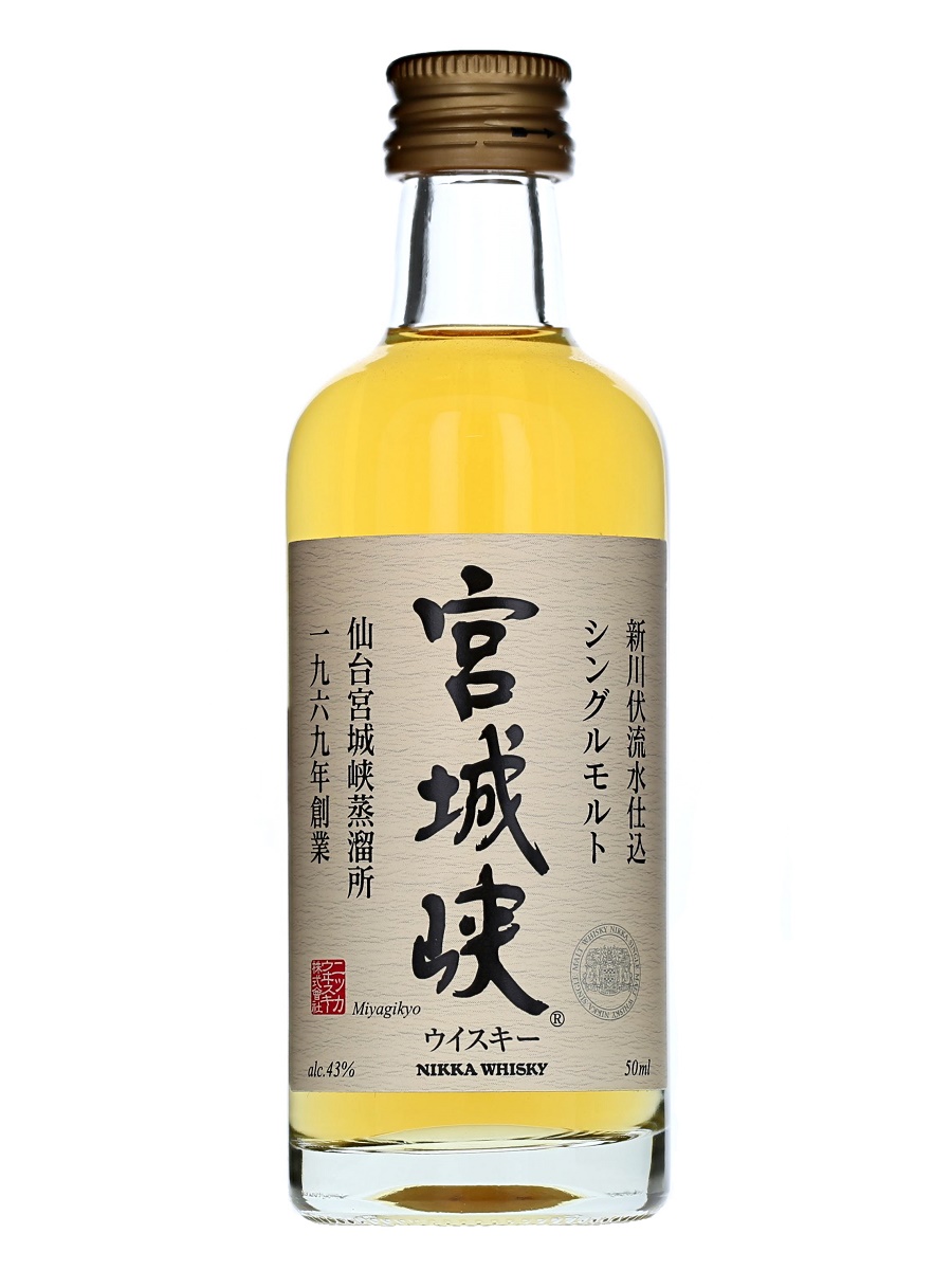 宮城峡 シングル モルト N/A 旧ボトル 50ml 43% 歌舞伎ウイスキー 日本のウイスキー通販