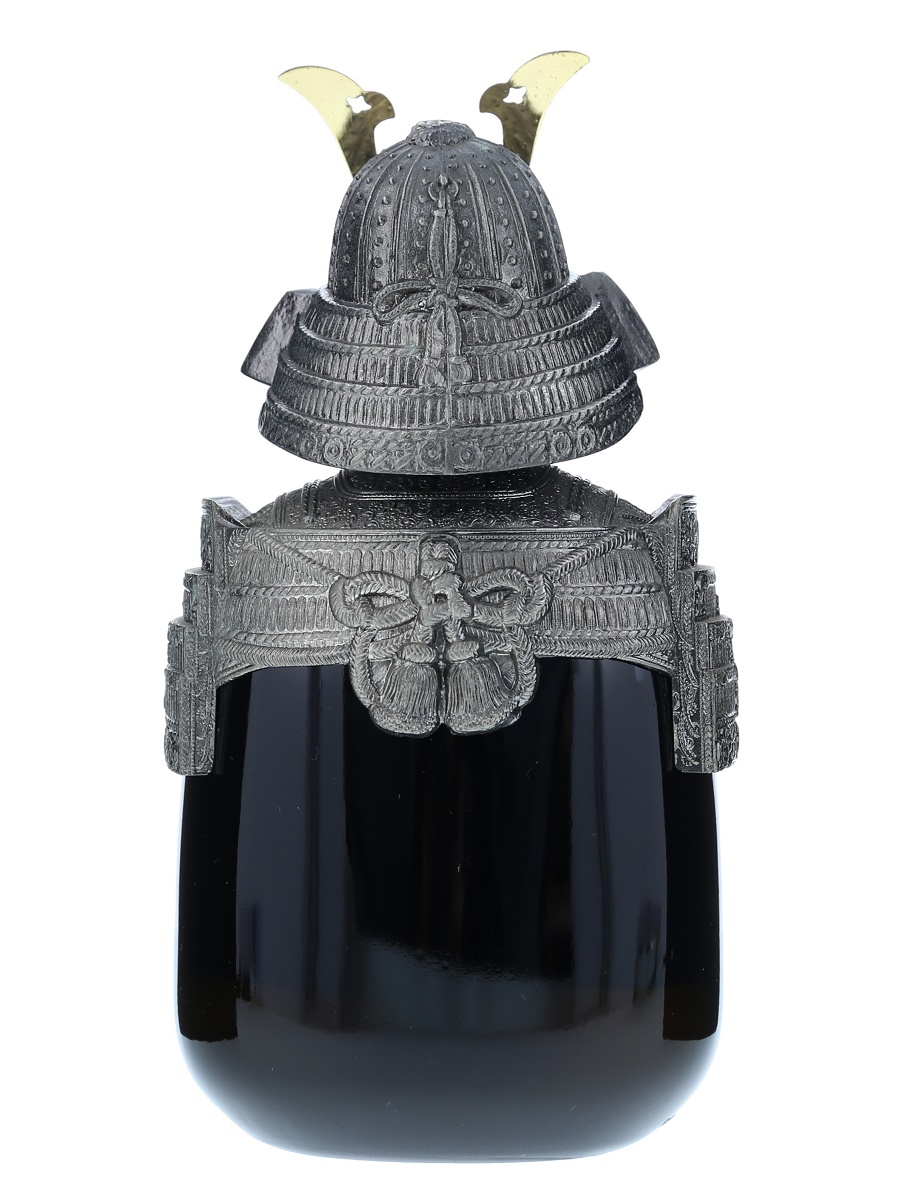 SAMURAI BOTTLE 兜型装飾品 白と紺（ニッカ G&G ウィスキー 侍
