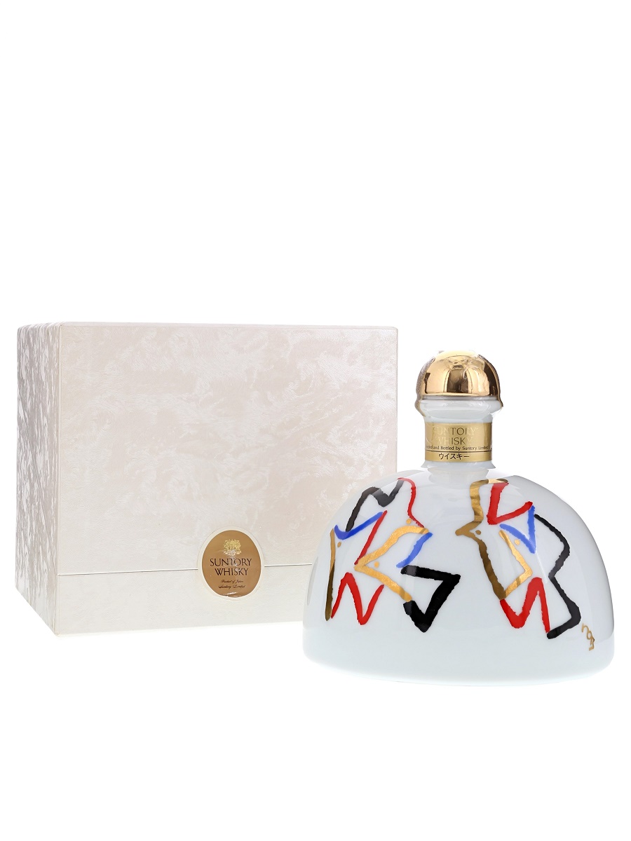 サントリー 90周年 記念 陶器 720ml / 43% - 歌舞伎ウイスキー 日本の