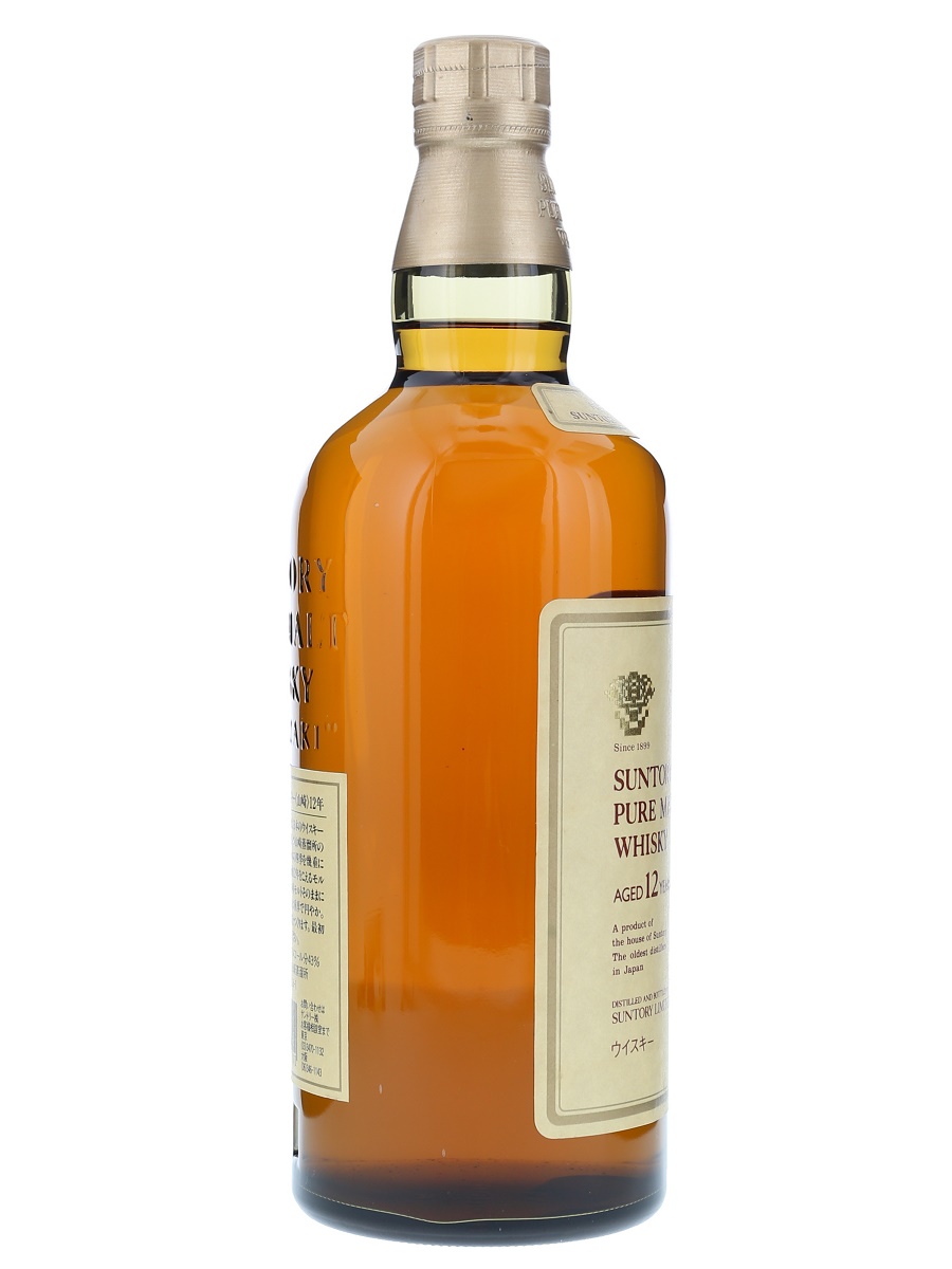 Suntory 山崎 12年 ピュアモルトウイスキー 750ml クールな価格でホットなピック サントリー 山崎 12年 ピュア