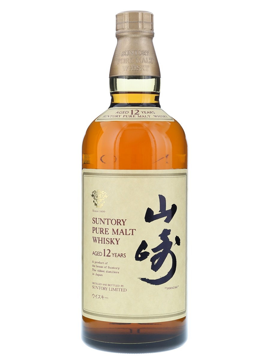 山崎 12年 ピュア モルト 750ml/ 43% - 歌舞伎ウイスキー 日本の