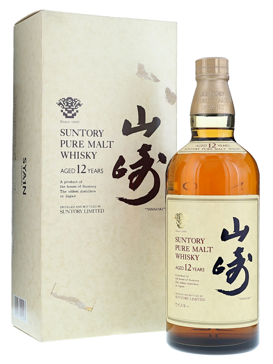 山崎 12年 ピュア モルト 750ml/ 43% - 歌舞伎ウイスキー 日本の