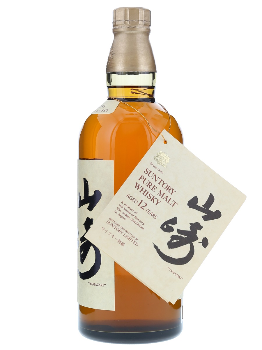 山崎 12年 ピュア モルト(向獅子) 特級表記 760ml / 43% - 歌舞伎ウイスキー 日本のウイスキー通販