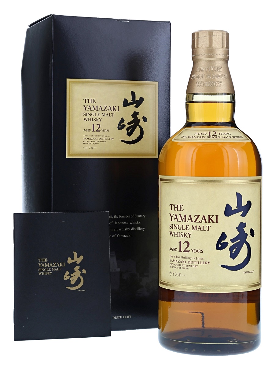 山崎 12年 シングル モルト (ギフト箱）700ml / 43% - 歌舞伎