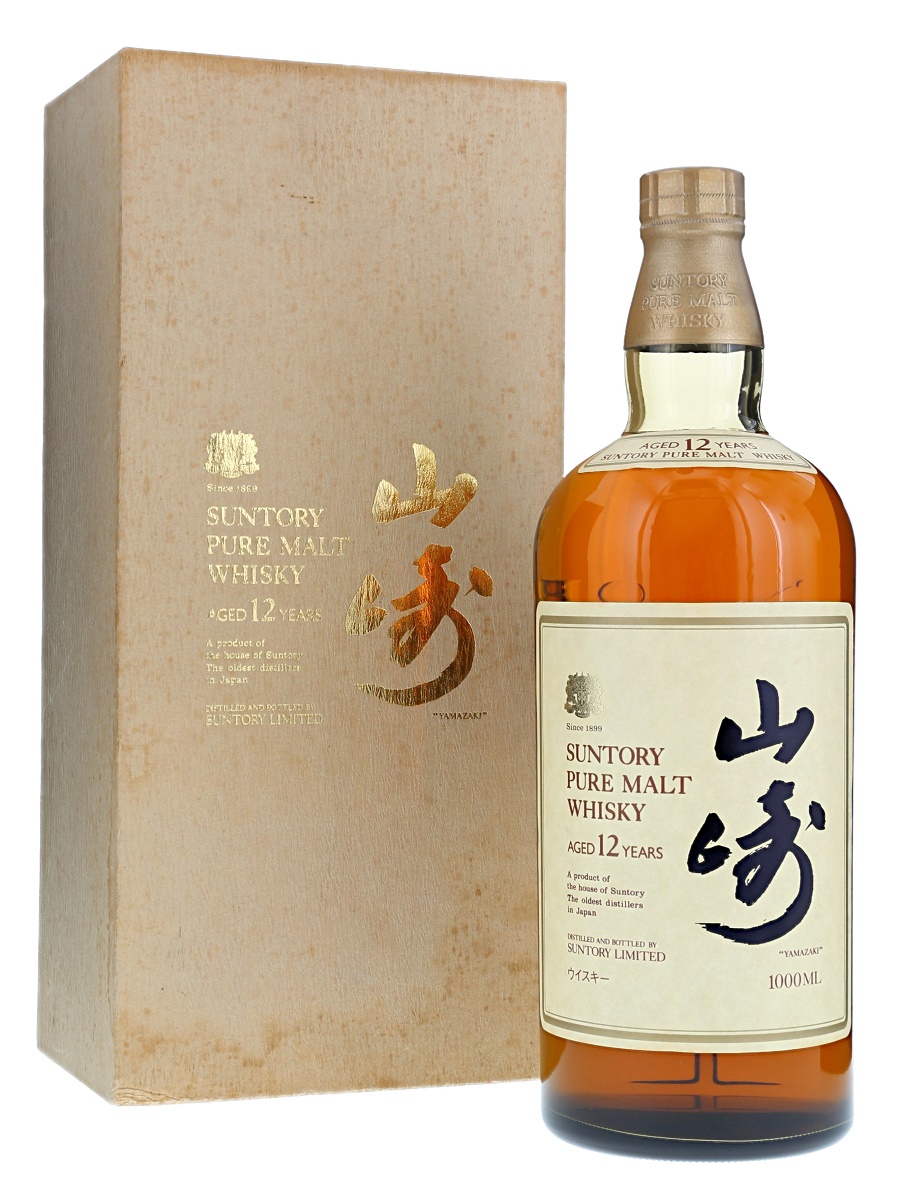 山崎 12年 ピュア モルト 向獅子1000ml / 43% - Kabukiwhisky Buy Japanese whisky