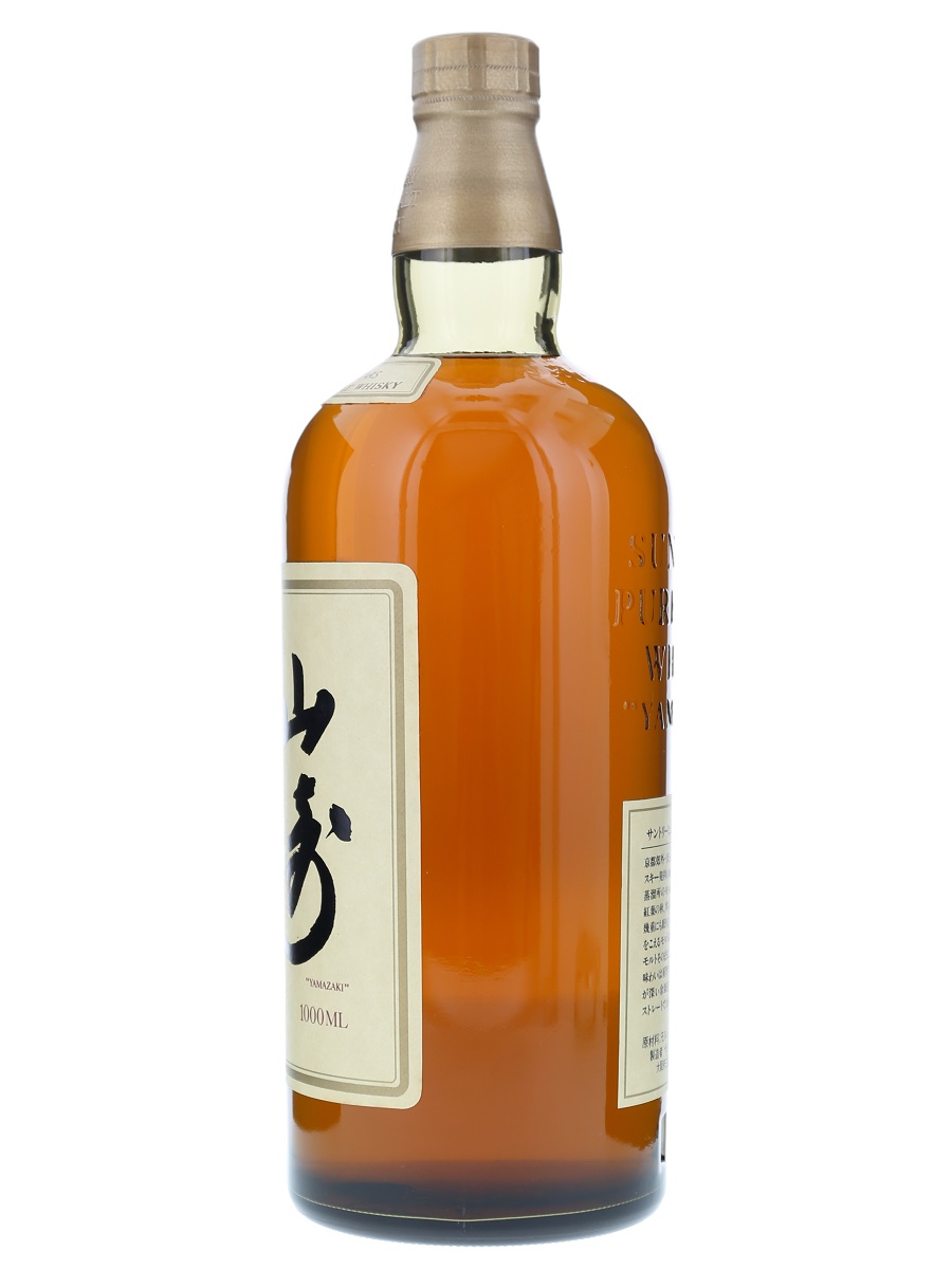 山崎 12年 ピュア モルト 向獅子1000ml / 43% - 歌舞伎ウイスキー 日本