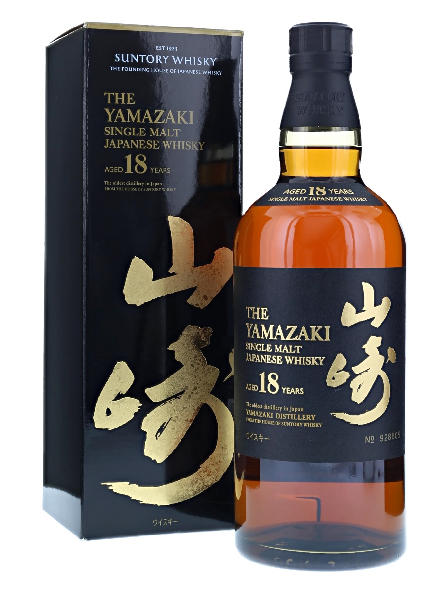 Yamazaki Single Malt Whisky 18 ans d'âge 70cl OC