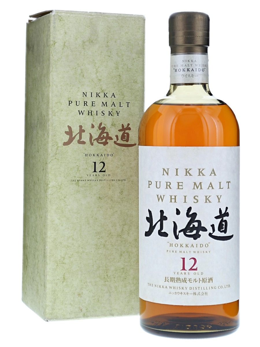 ニッカウイスキー　北海道12年　ピュアモルトウイスキー　750ml