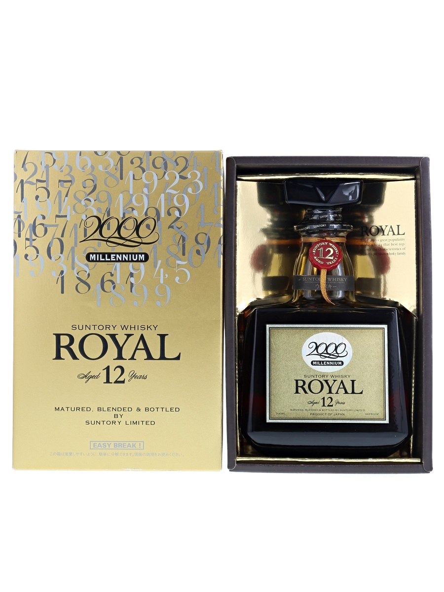ローヤル 12年 ミレニアム 2000 ボトル 700ml / 43% - 歌舞伎