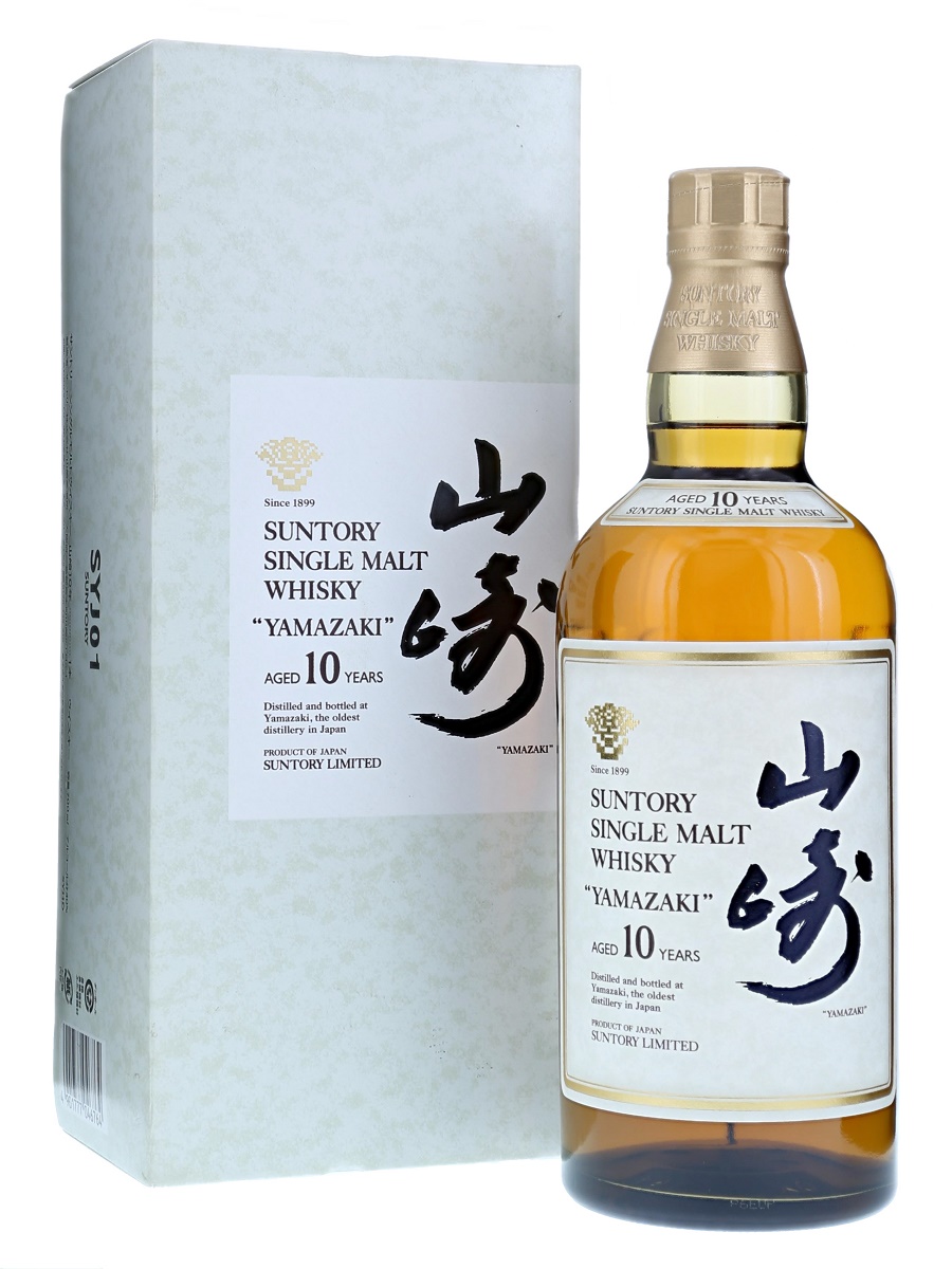 山崎 10年 シングルモルトウイスキー　180 サントリーシングルモルトウイスキー 山崎 180ml瓶 商品情報（カロリー