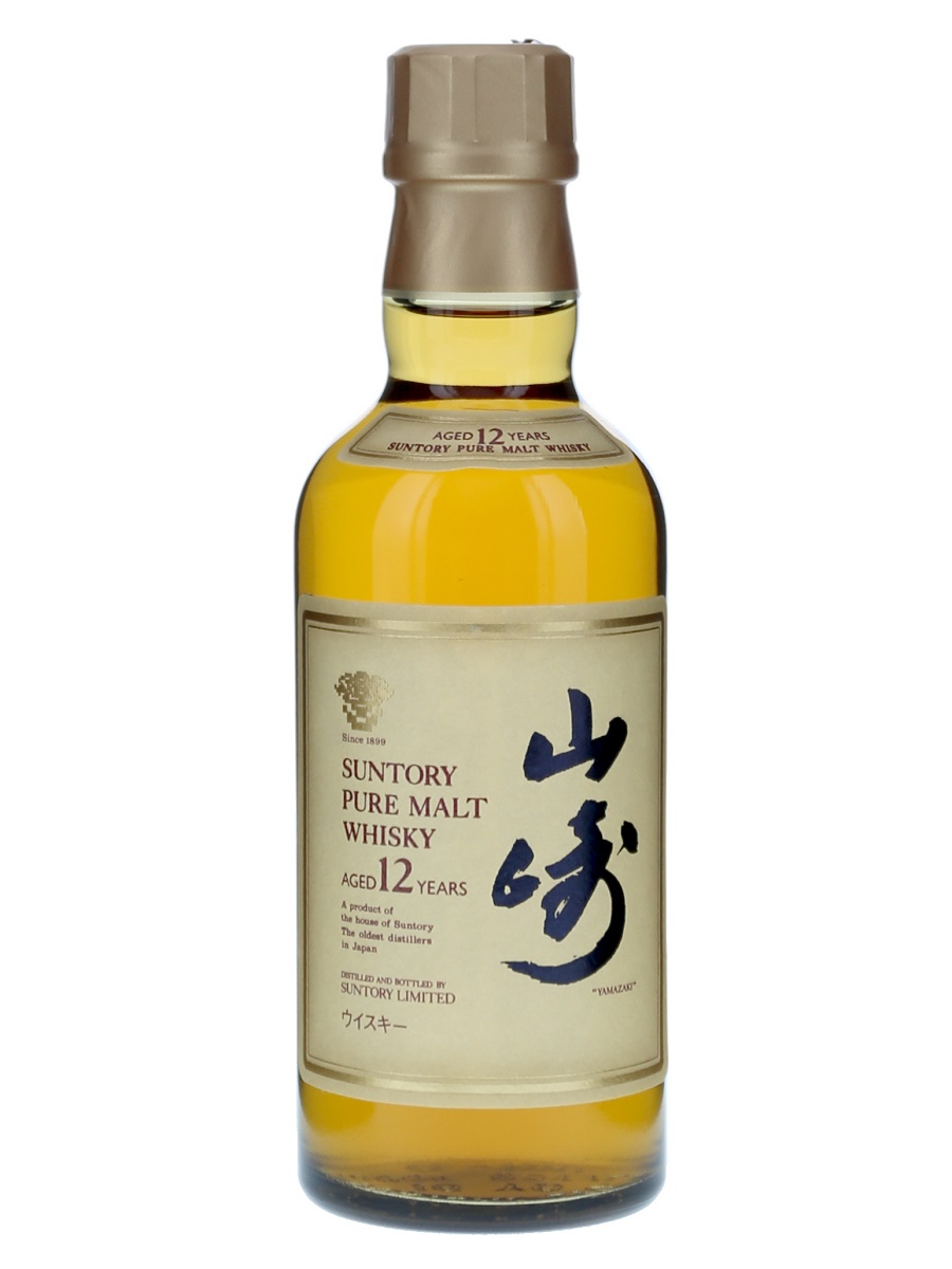 三得利 山崎蒸馏所 12年 纯麦芽威士忌 (Baby Bottle) 180ml / 43% - Kabukiwhisky Buy Japanese  whisky