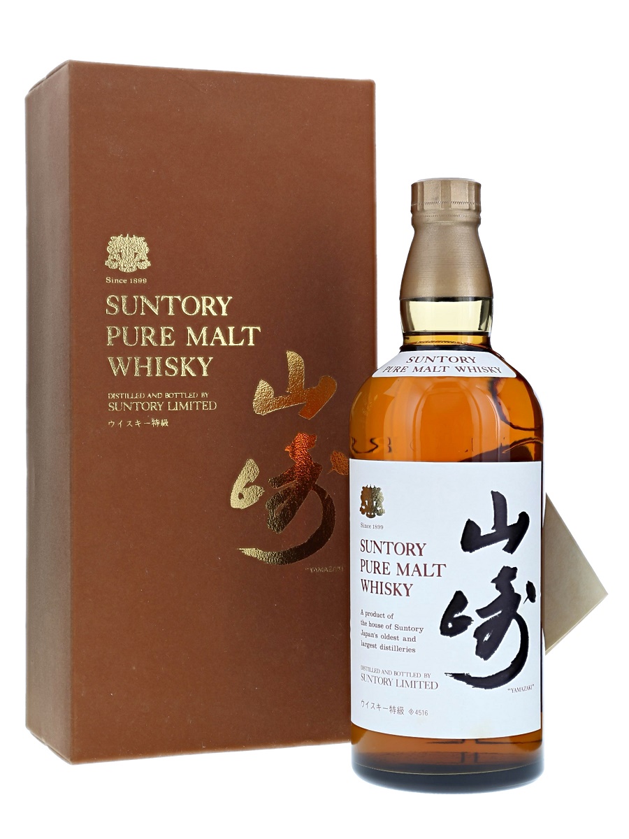 サントリー 山崎 ピュアモルト 特級 向獅子 760ml 山崎 ピュア モルト (向獅子) 特級表記 760ml/ 43% - 歌舞伎ウイスキー