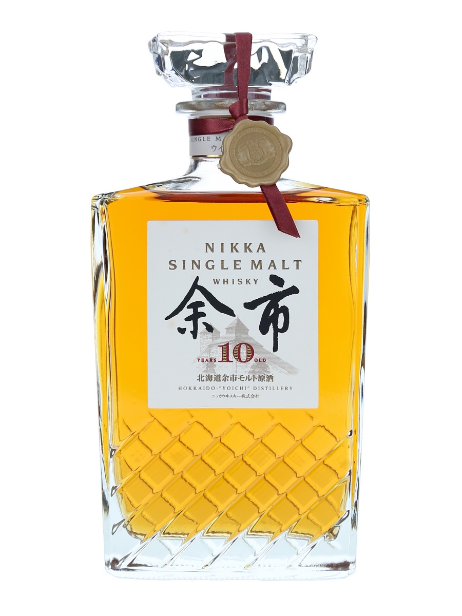 余市 10年 シングル モルト 700ml /43% - 歌舞伎ウイスキー 日本の