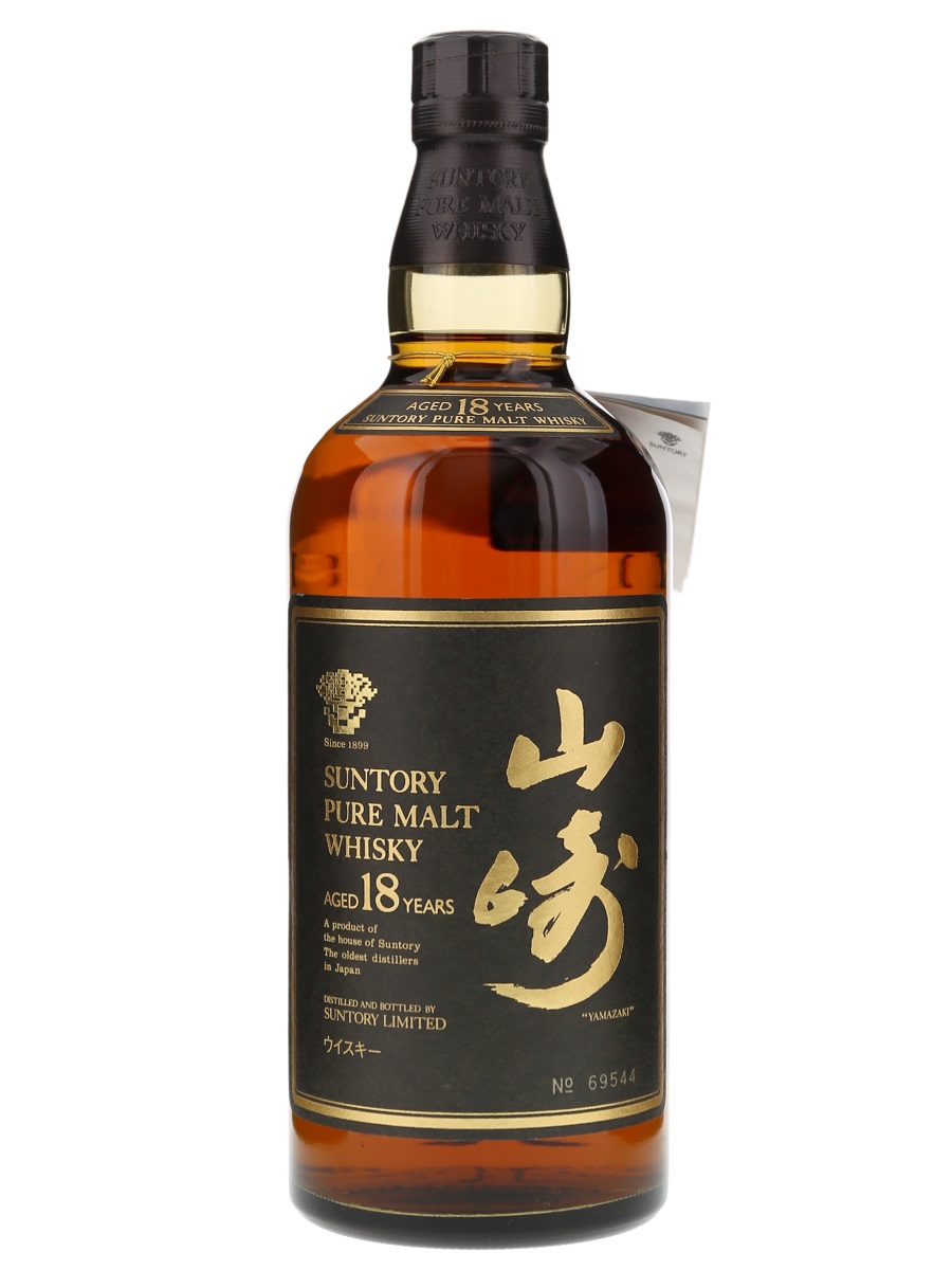 山崎 18年 ピュア モルト 750ml / 43% - 歌舞伎ウイスキー 日本の