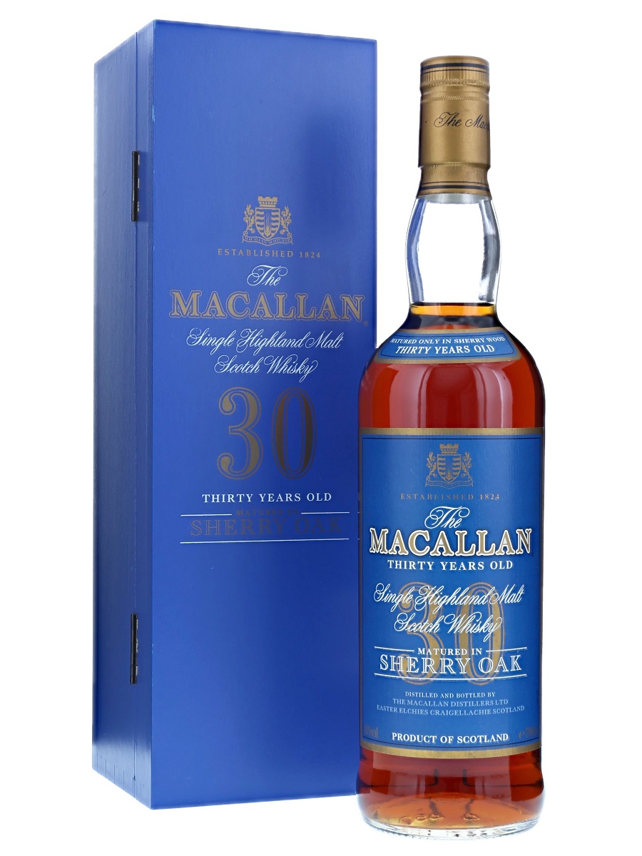 Macallan 30 Year Sherry Oak Blue Label 70 Cl 43 Kabukiwhisky Buy Japanese Whisky