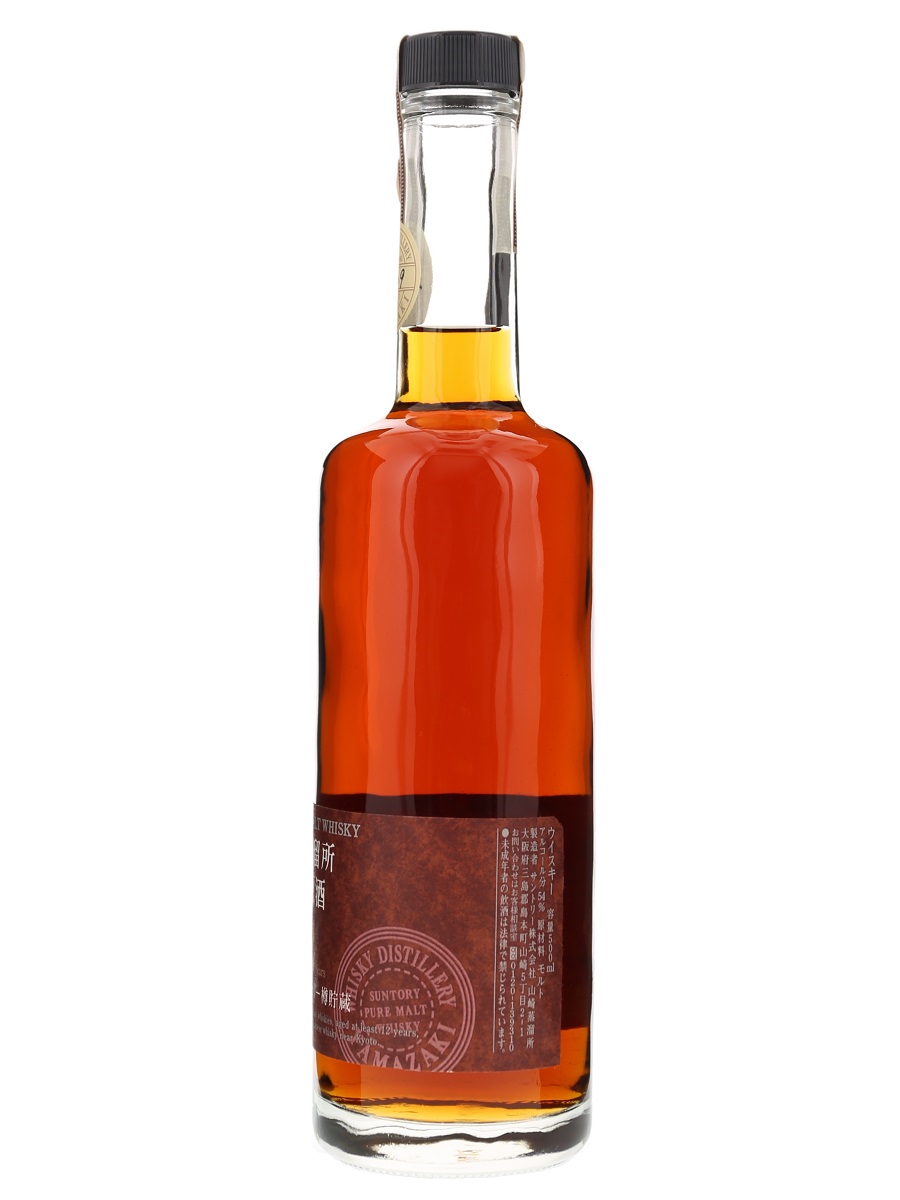 山崎蒸留所 12年樽出原酒シェリー樽貯蔵 500ml /54% - 歌舞伎