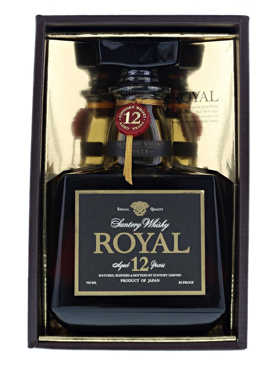 サントリー ローヤル 12年 700ml / 43% - 歌舞伎ウイスキー 日本の