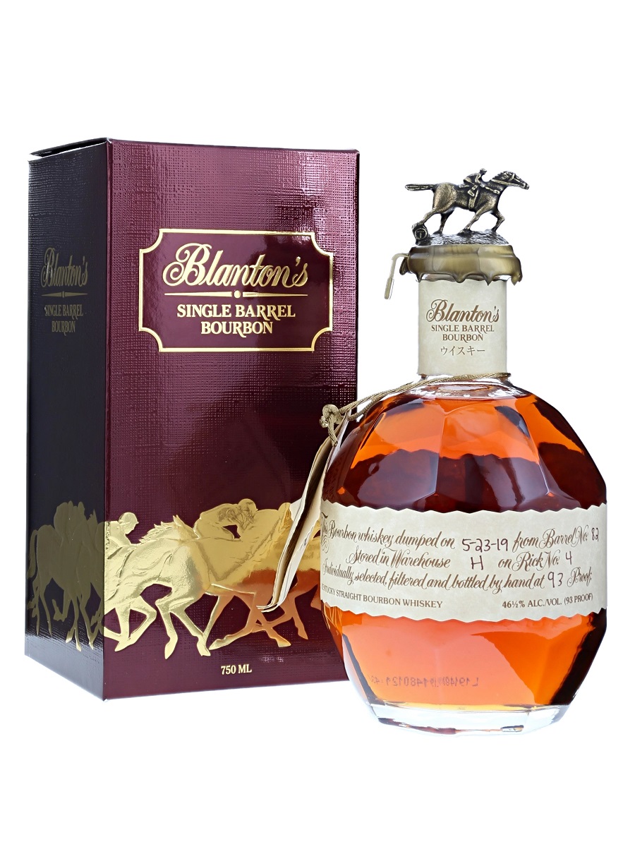 Blanton's Single Barrel Bourbon Dumped in 2019 75cl / US 93 Proof Blanton's Single Barrel Bourbon Dumped in 2019 75cl / US 93 Proof