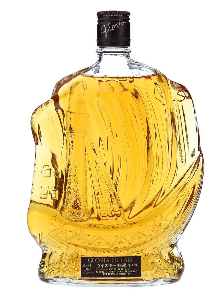 【ング・】 グロリアオーシャンウイスキー シップボトル特級 2qTsU-m22243861506 てクリーニ