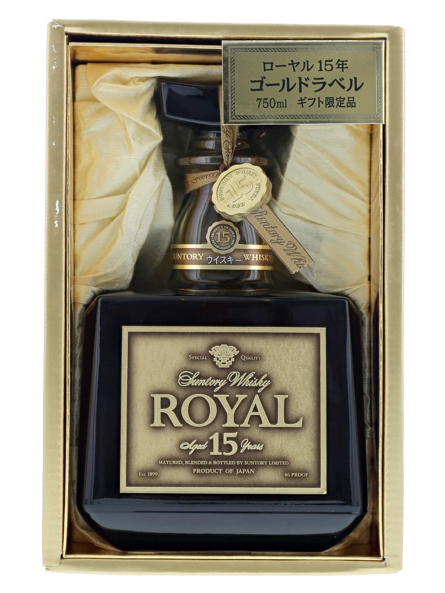 Suntory Royal Blended Whisky 15 Year Gold Label 75cl / 43