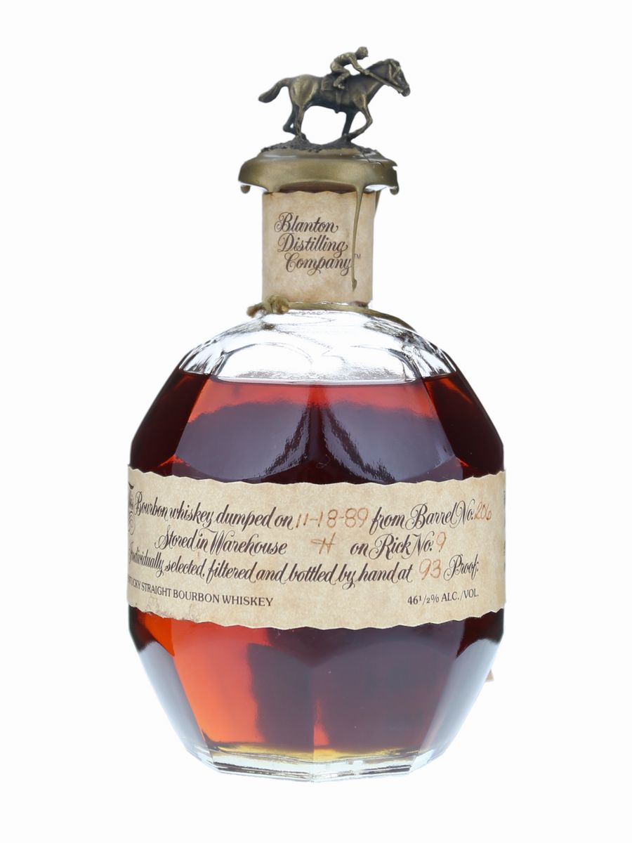 ブラントン シングル Blanton's Single Dumped 1993② Blanton's Single Barrel Bourbon Dumped on 11-18-89 75cl / US 93