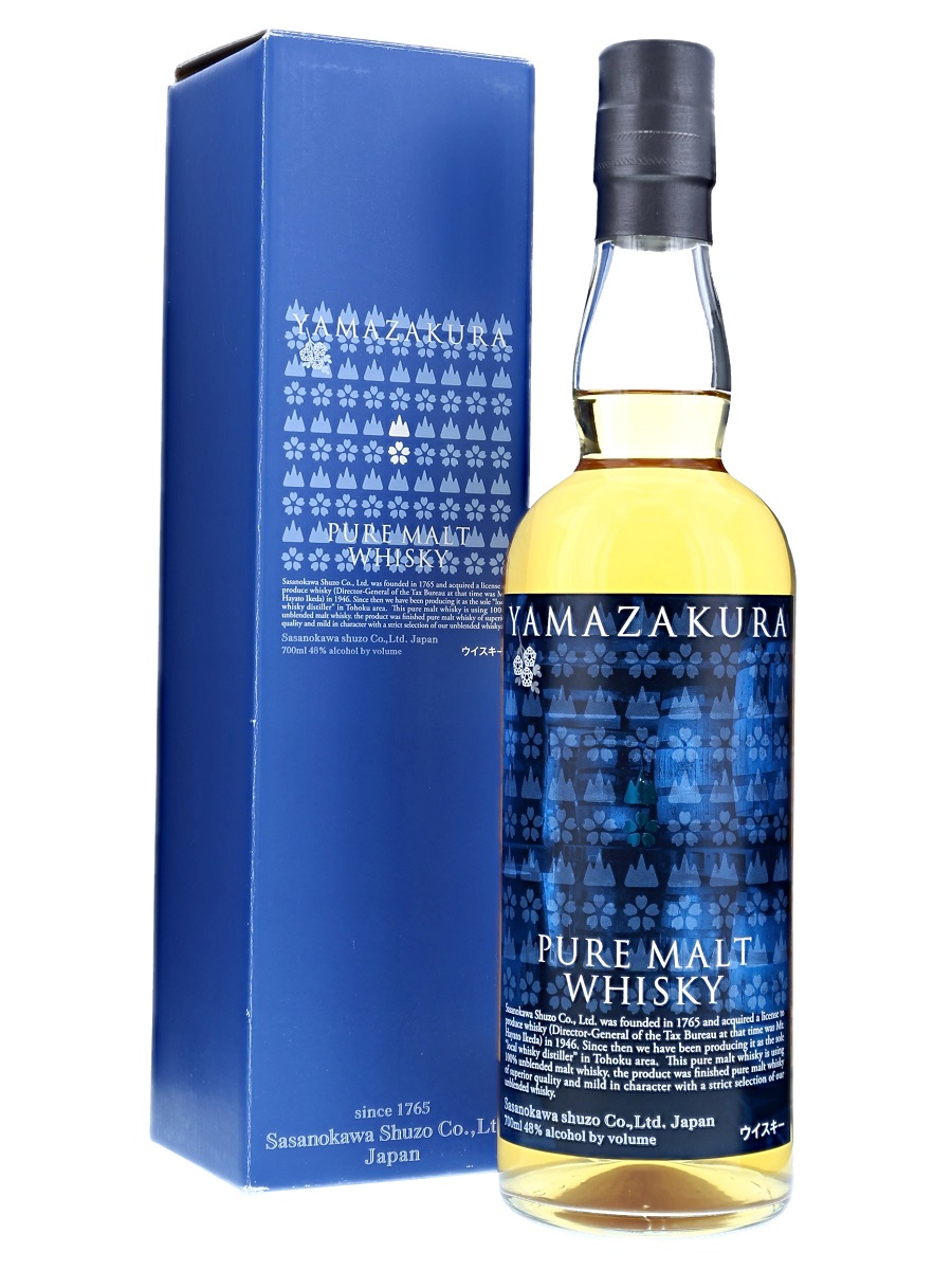 Yamazakura Pure Malt Whisky 70cl / 48% - Kabukiwhisky Buy Japanese