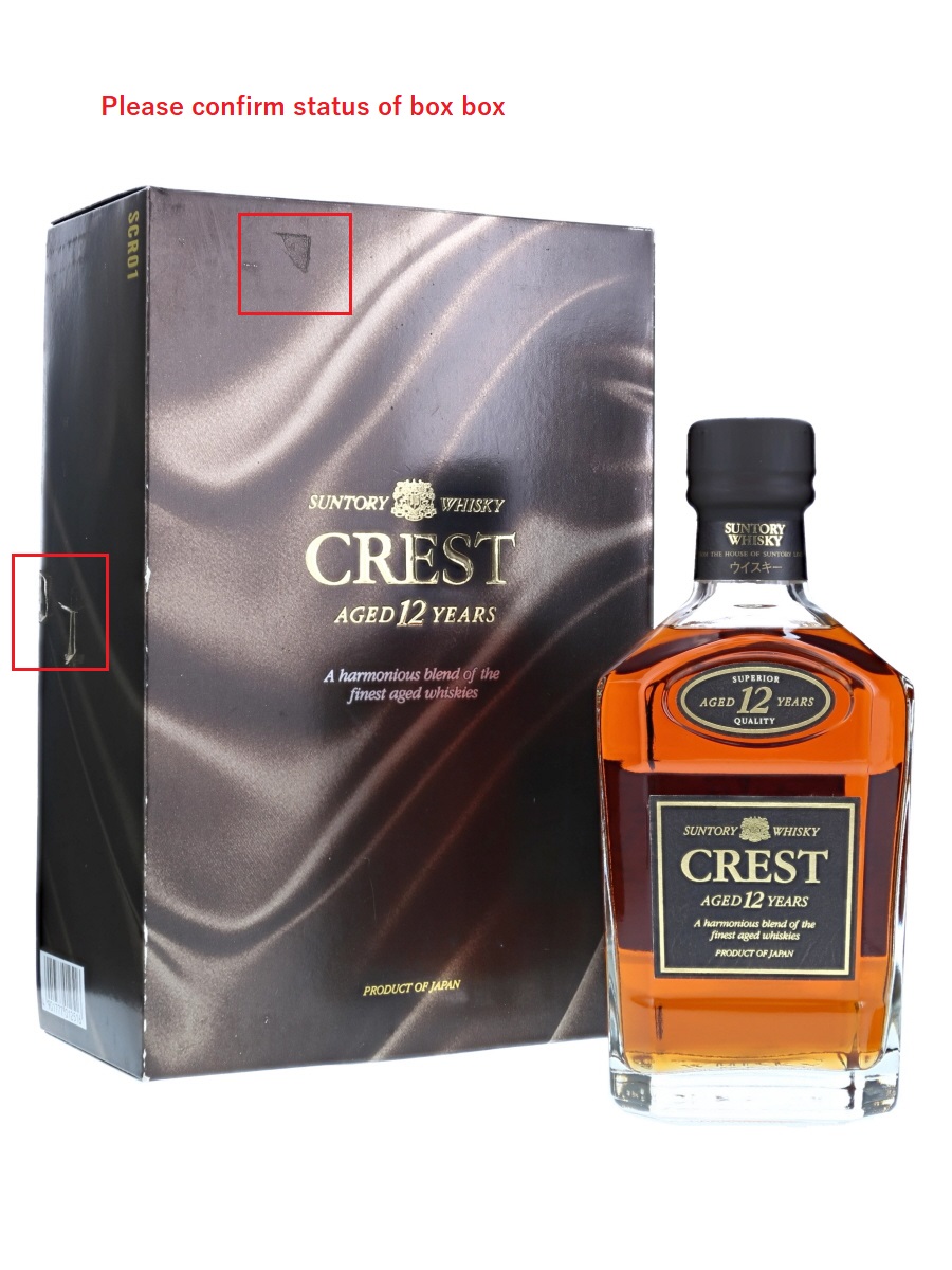 Crest 12年ウイスキー Suntory Crest 12 Year Old - Whisky Nights
