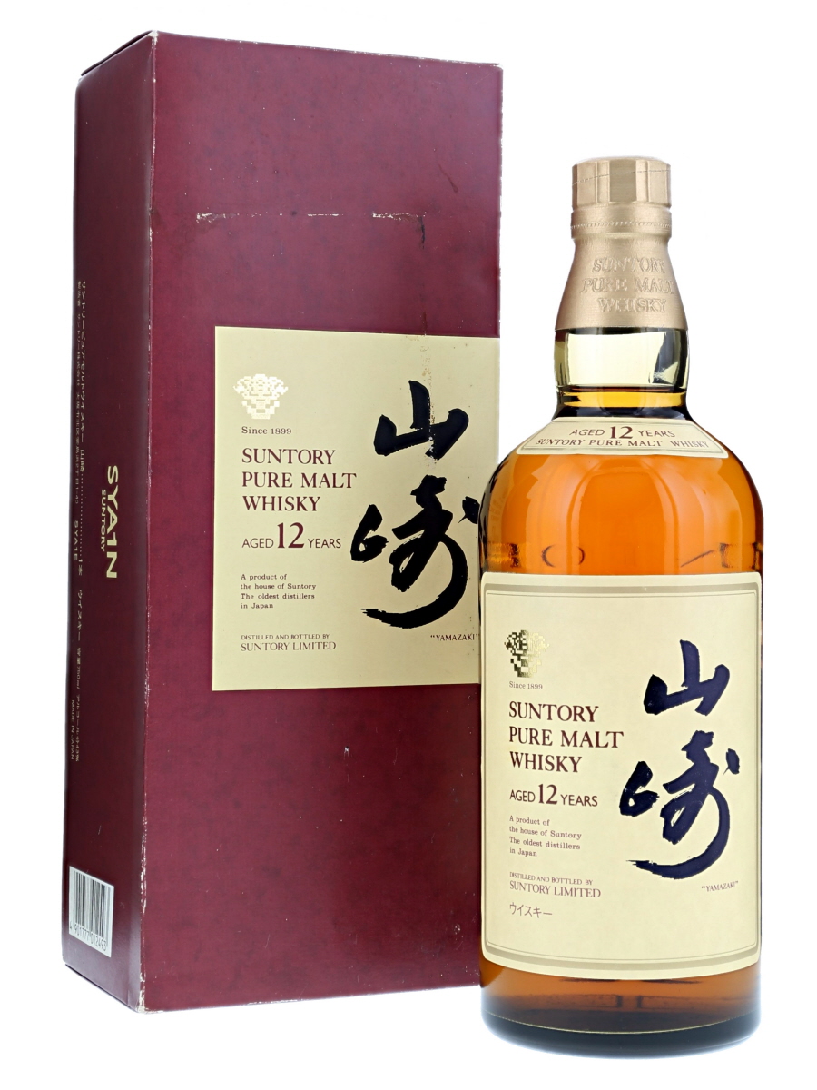 サントリーピュアモルトウイスキー山崎  12年