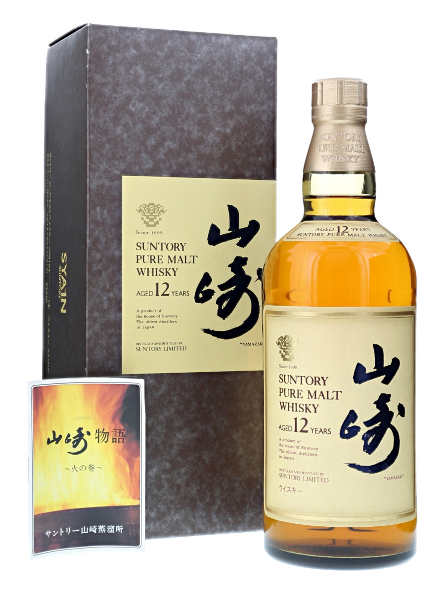 山崎 12年 ピュア モルト 750ml / 43% - 歌舞伎ウイスキー 日本の