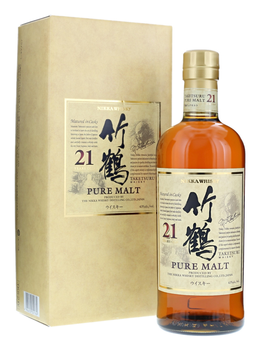 一甲 竹鶴 21年 纯麦芽威士忌 (Gift Box) 700ml / 43% - Kabukiwhisky Buy Japanese whisky