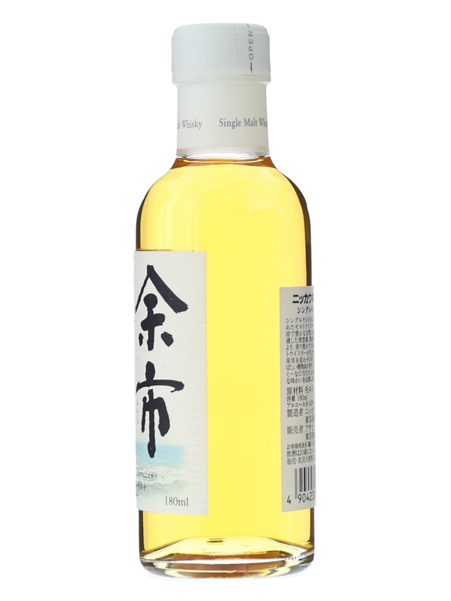 余市 シングル モルト 180ml / 43% - 歌舞伎ウイスキー 日本の